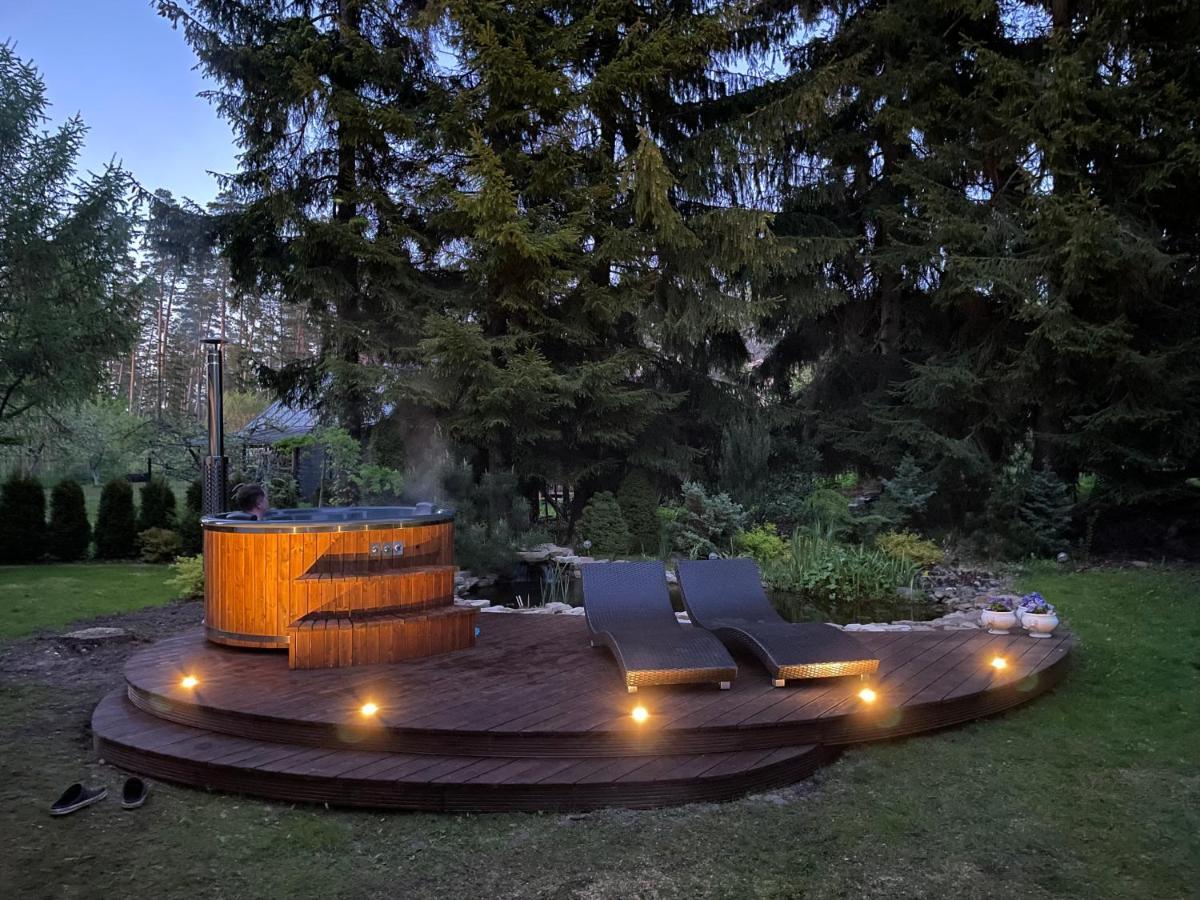 Romantic Cozy House Kirzacinas Pirts With Sauna Close To Seaside